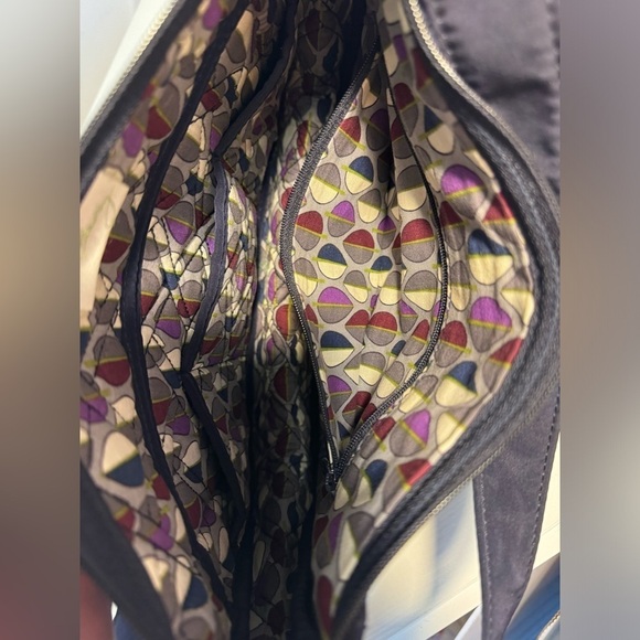 Vera Bradley Quilted Shoulder Black in Navy - Picture 6 of 6